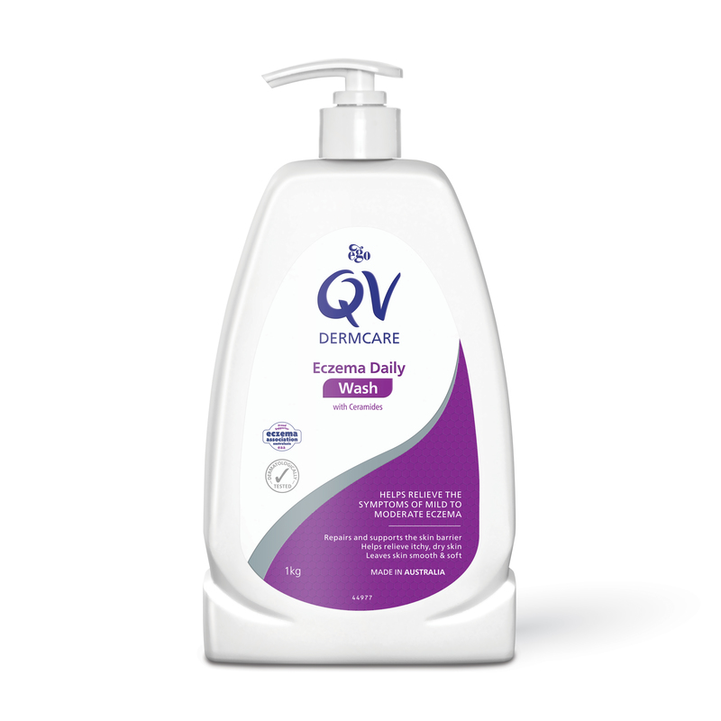 QV Dermcare Eczema Daily Wash with Ceramides 1kg bottle